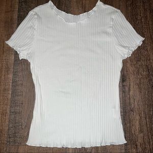 NWOT White Shein T-Shirt
